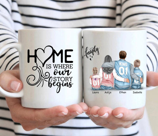 Family mug - 2 adults + max. 2 children #1