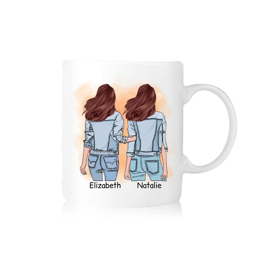 Mug for best friends 2 people #33