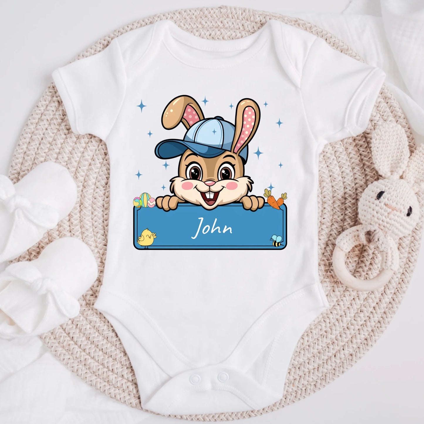 Kids T-shirt – Easter – Personalized #7003