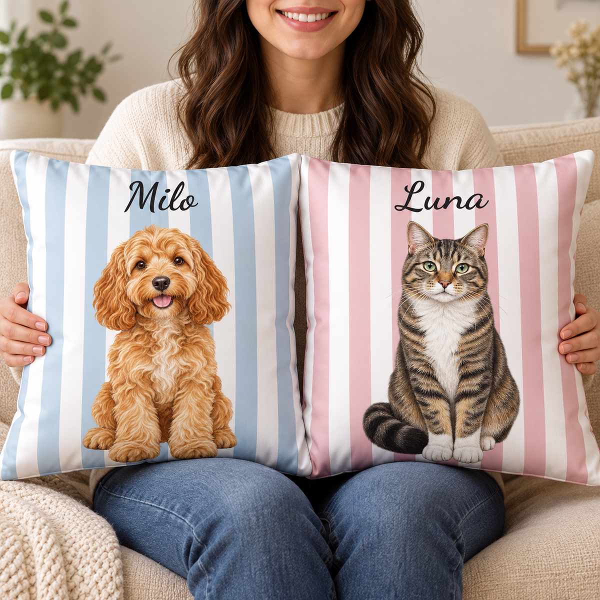 Dog/cat photo cushion – Personalised #8211 [PC-GALLERY:cmvk69ig100b7s64pgibq11hq:7c9f48bf-0930-43ed-8d92-2f95fe726d24:b4a602ca0bcb0f5d12a1aa34d4e7b6ee112672e6e672782772ff32fb72bb3703]