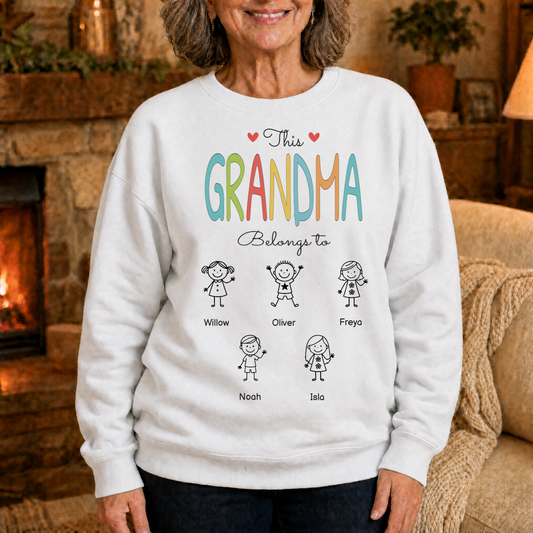 Sweatshirt for a grandmother and her grandchildren – Personalised #9128700 [PC-MOCKUP:cmvk667nb004ns67q7dc12huz:fc811fa034bd7727fead1138:fc811fa034bd7727fead1138f409d9ee129d8b315e373e4382e6b9496decd811]