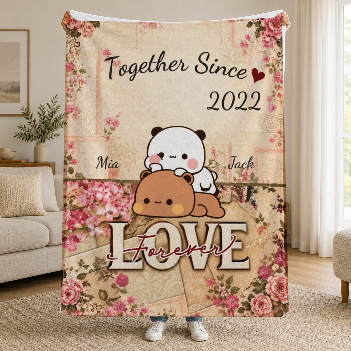Personalised blanket – together for couples #436211 [PC-MOCKUP:cmvk697gw007fs64pksuwaxcy:5e24367e086d9aa712cbb9b7:5e24367e086d9aa712cbb9b78696f48d41c65bb50f8295804b00140380d72d47]
