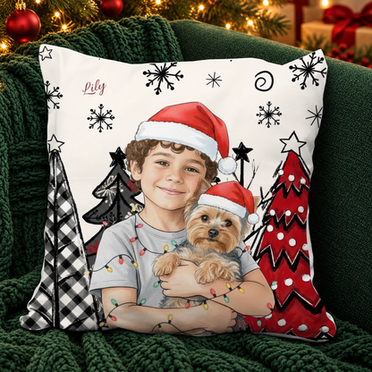 Pillow featuring a photo of a child — Christmas watercolour #448919 [PC-MOCKUP:cmvk69bif008js64pj7vdabgx:2109856d8fdadd5a47cd4b76:2109856d8fdadd5a47cd4b769193efb8b65257081eac27dbe6616cf42a20dc89]