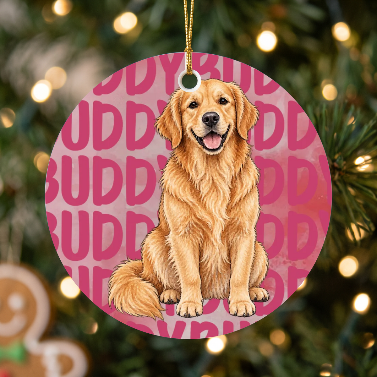 Christmas ornament with dog or cat portrait and name in the background - Personalised #91638 [PC-MOCKUP:cmvk6a47300ijs64pdoqawvng:1cfa574991eef7b14359575a:1cfa574991eef7b14359575adac53b61496406a23649c74fc716bd122e7c7d3b]