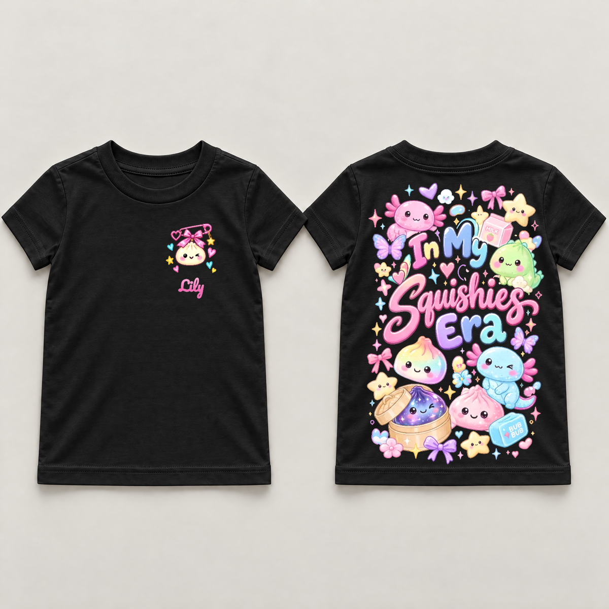 Children’s T-shirt – In My Squishies Era with name – with squishy toy – Personalised #98212 [PC-MOCKUP:cmvk6aaz300kzs64pvxlyx909:3307ec46f62069307b7e25f3:3307ec46f62069307b7e25f3c41790e6d7f0ff64c0fdf6661096b0c7666bab58]