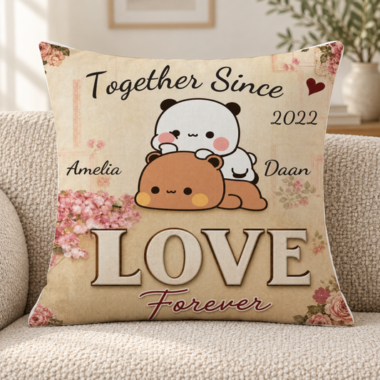 Personalised cushion for couples – together since #7478 [PC-MOCKUP:cmvk6ae6y00m3s64pn1pnd1s0:010004d2757c6ffc2f59430c:010004d2757c6ffc2f59430c277c42c82ef9efaa051a359c9a231f58d7a83a3d]