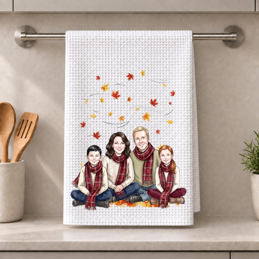 Kitchen tea towel (cloth) featuring a family photo #78393 [PC-MOCKUP:cmvk6az6900r7s64p7d2ik22c:7a7d969eab55325cf20b753b:7a7d969eab55325cf20b753b175fc3d852441acf6f982a2f2277d96c71341ed4]