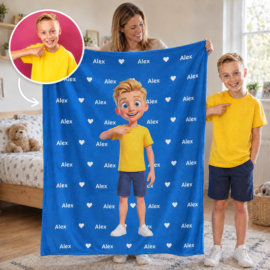 Blanket featuring your 3D character and name – Personalised #61843 [PC-GALLERY:cmvk6ca2h00ujs64p6i6zhjbd:7bb8990f-e4bd-5ab5-af7b-33ee1b5d2ee5:57cfd82380c040db1d6ec3aa674919eca4889fa518bbd19d3e1d86079cea3451]