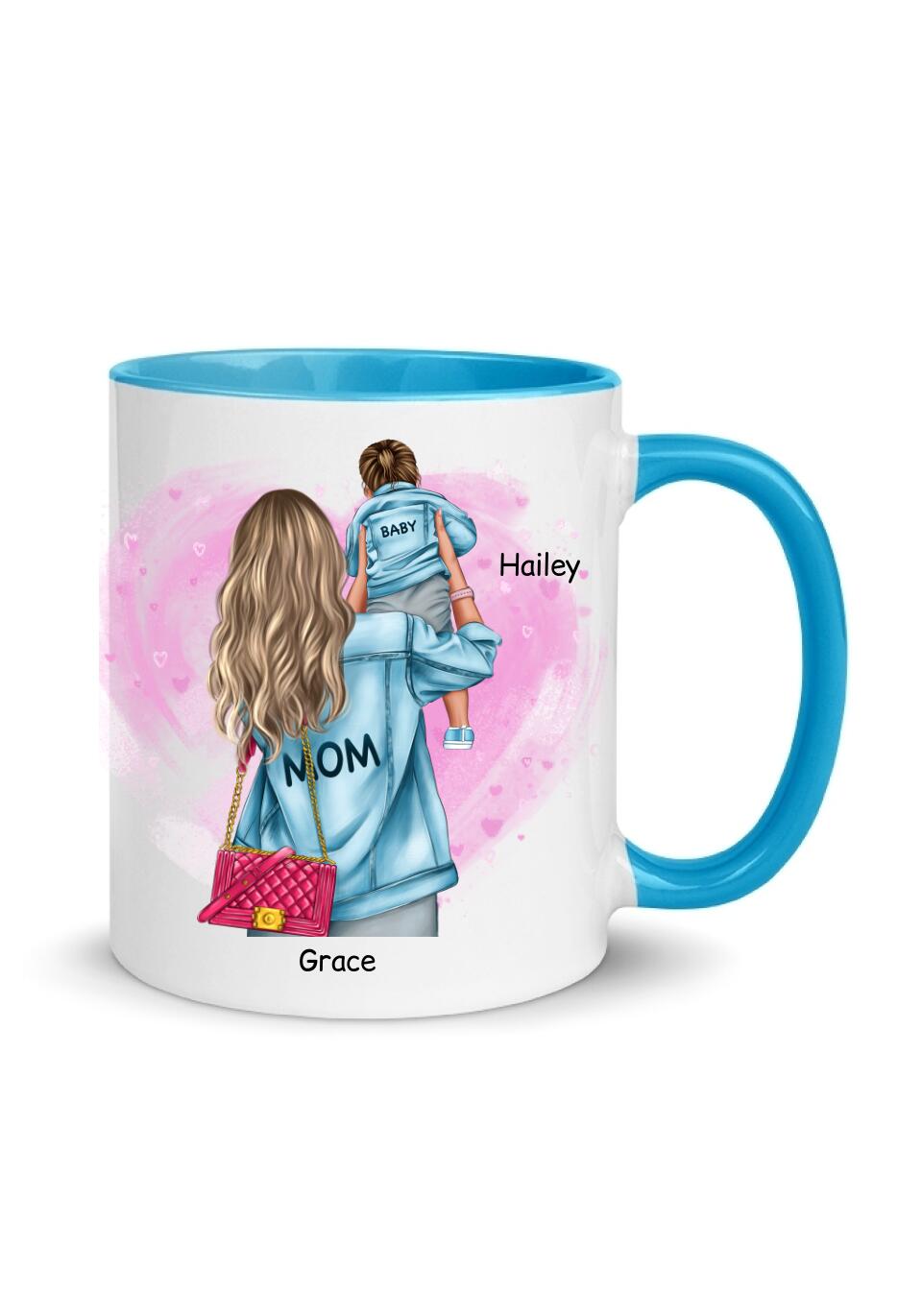 Mug mom with a daughter #8