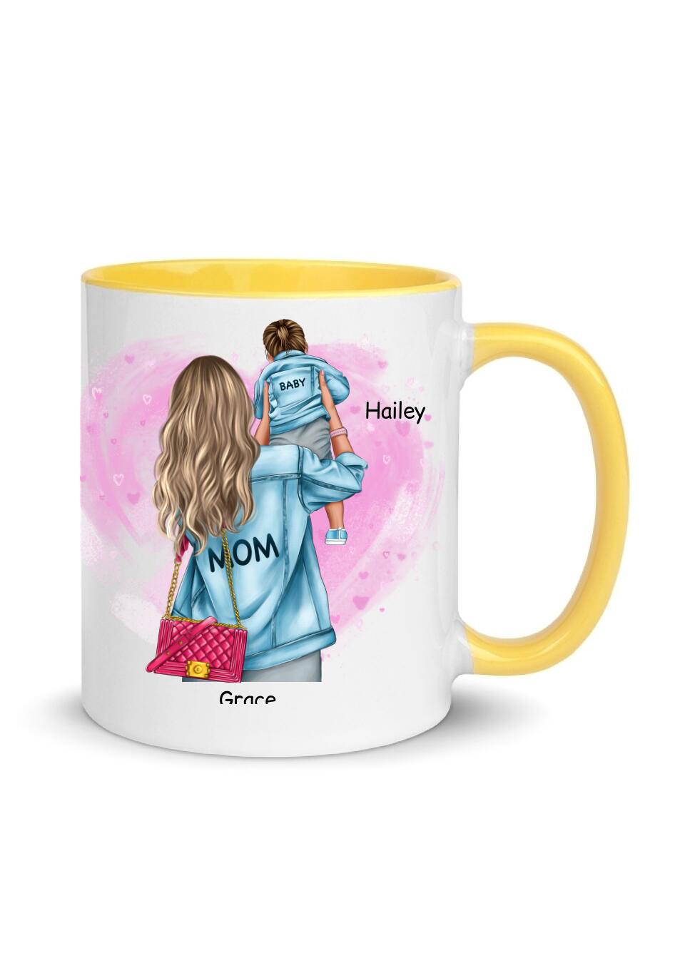Mug mom with a daughter #8
