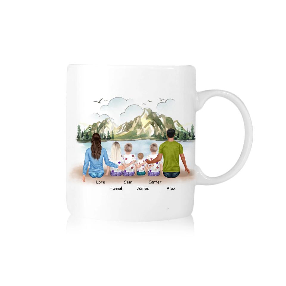 Family mug - 2 adults + max. 1-4 children #2