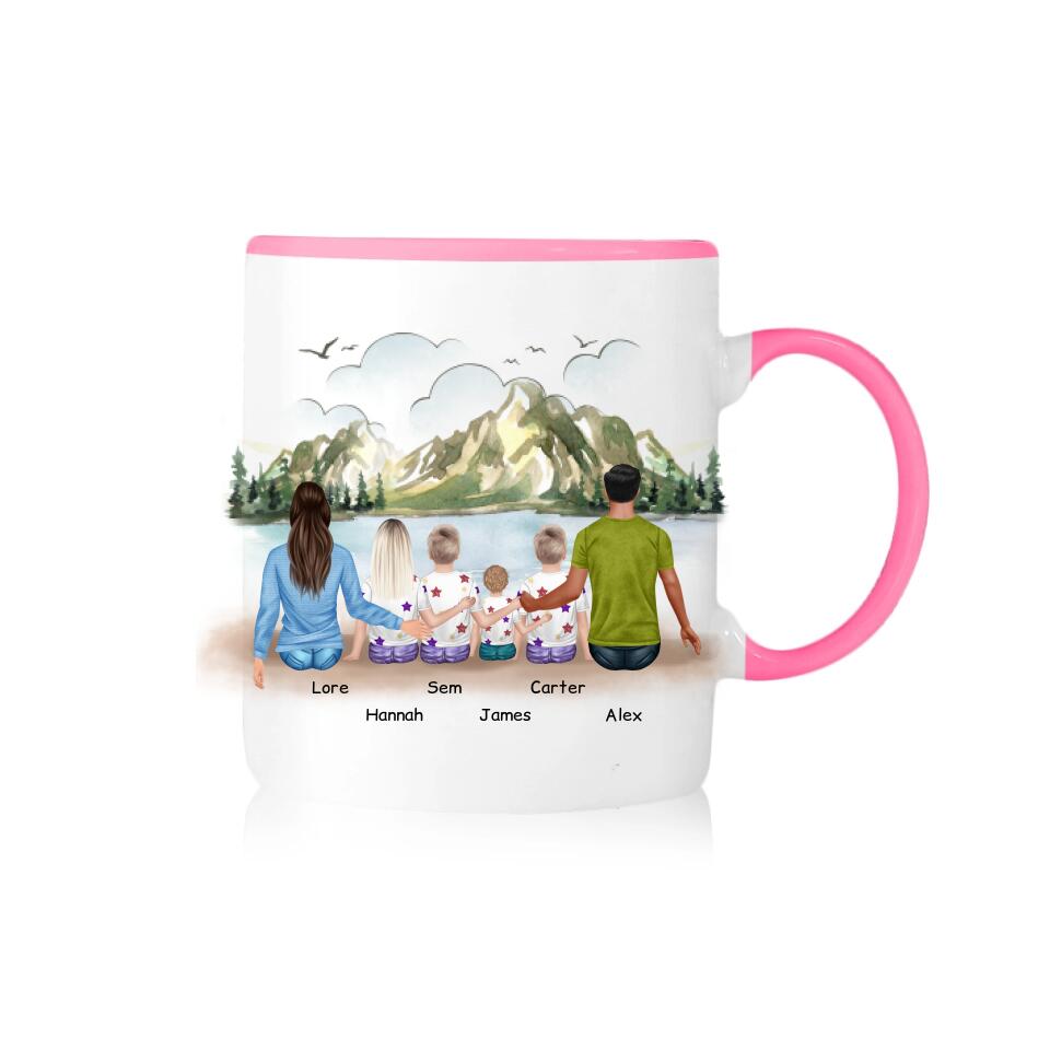 Family mug - 2 adults + max. 1-4 children #2