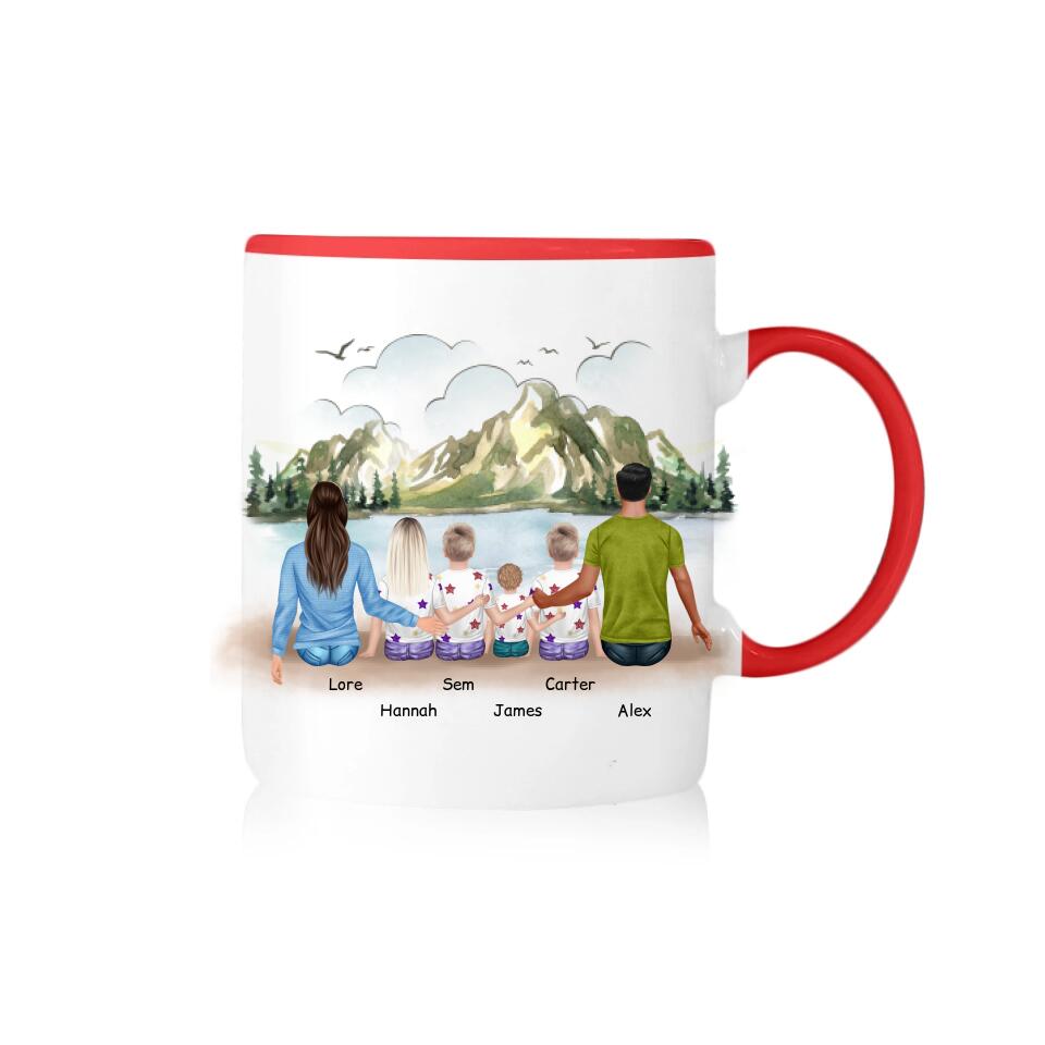 Family mug - 2 adults + max. 1-4 children #2