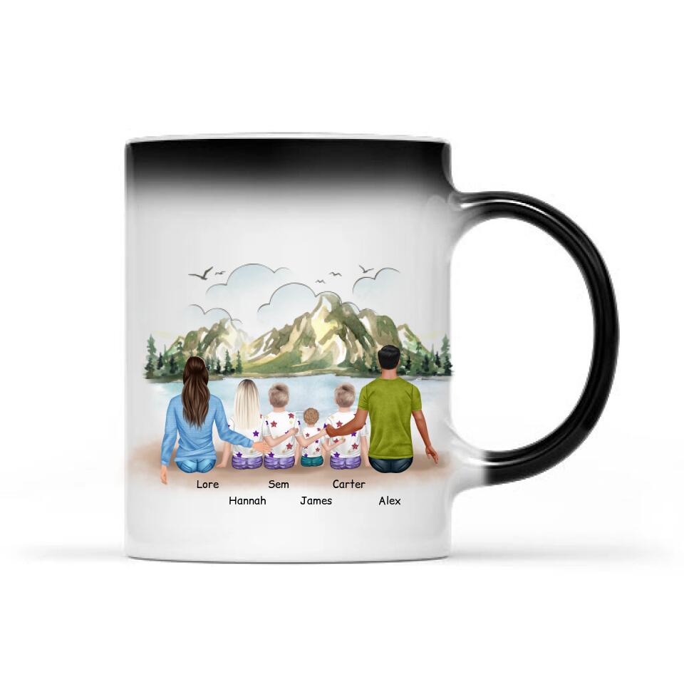 Family mug - 2 adults + max. 1-4 children #2