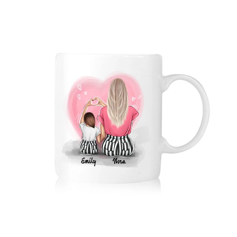 Mug mom with a daughter #5