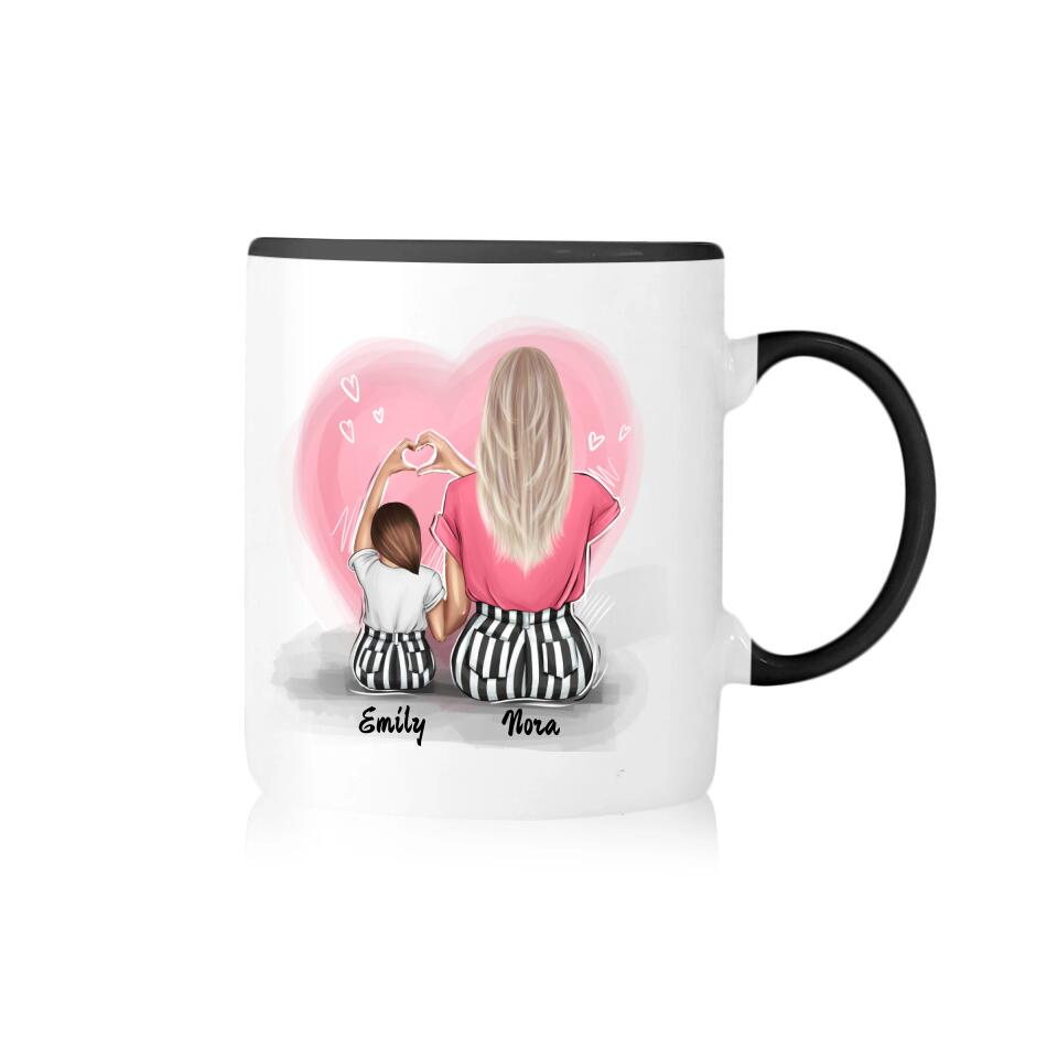 Mug mom with a daughter #5