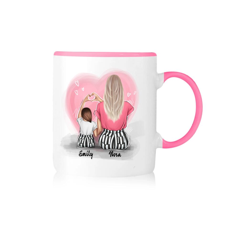 Mug mom with a daughter #5