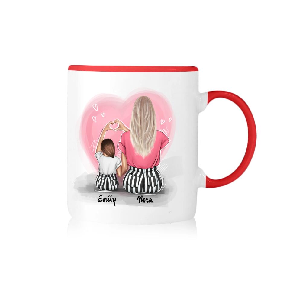 Mug mom with a daughter #5