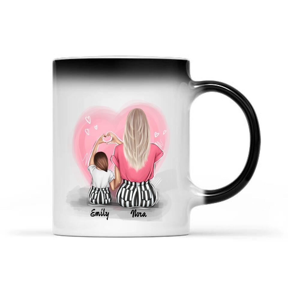 Mug mom with a daughter #5