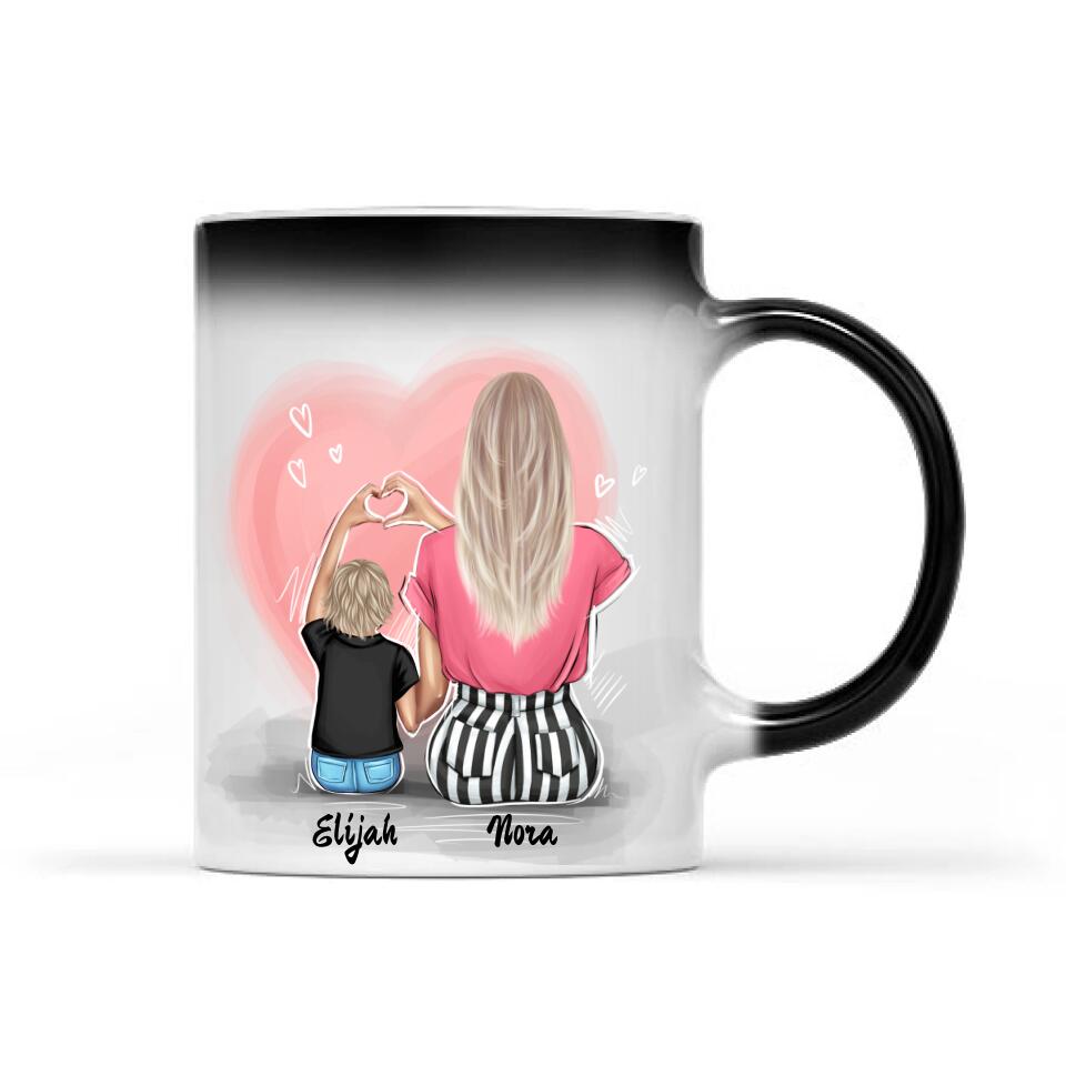 Mug mom with a son #4