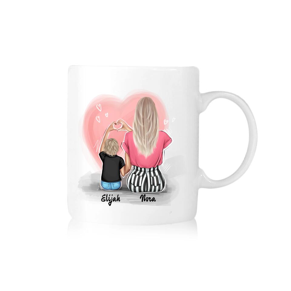 Mug mom with a son #4