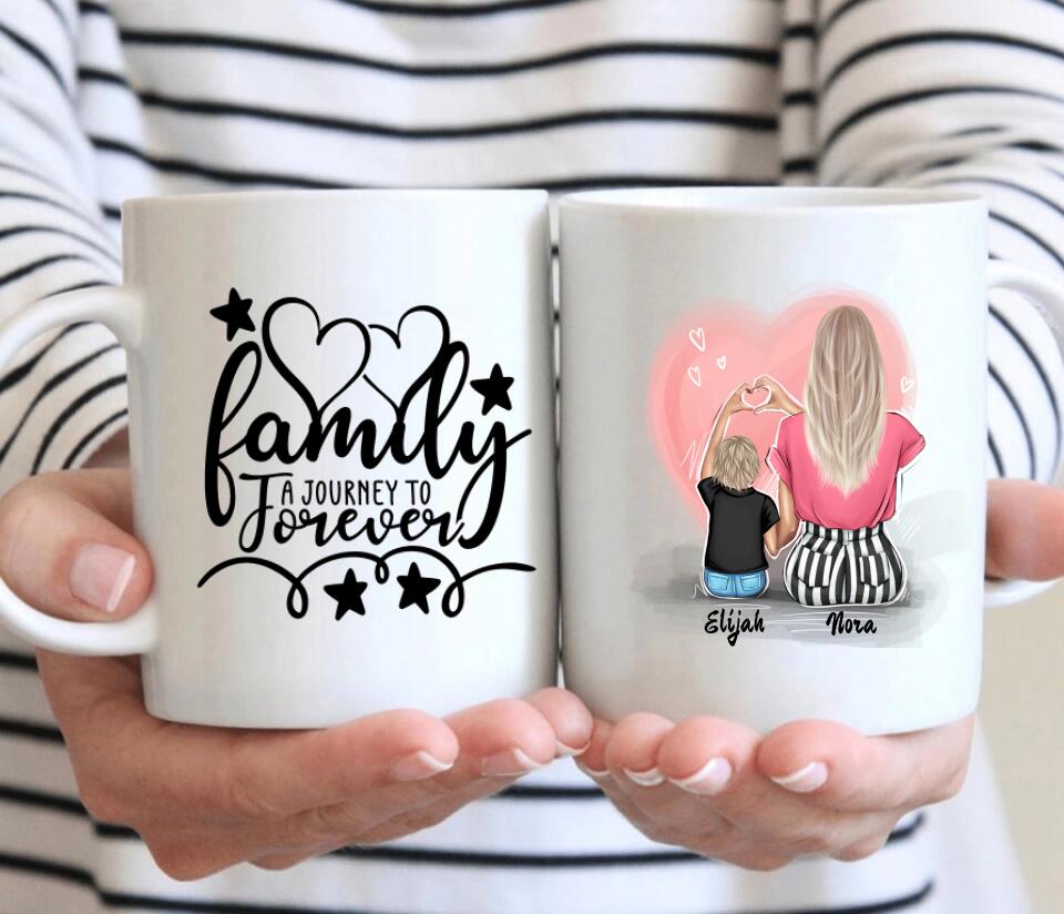 Mug mom with a son #4