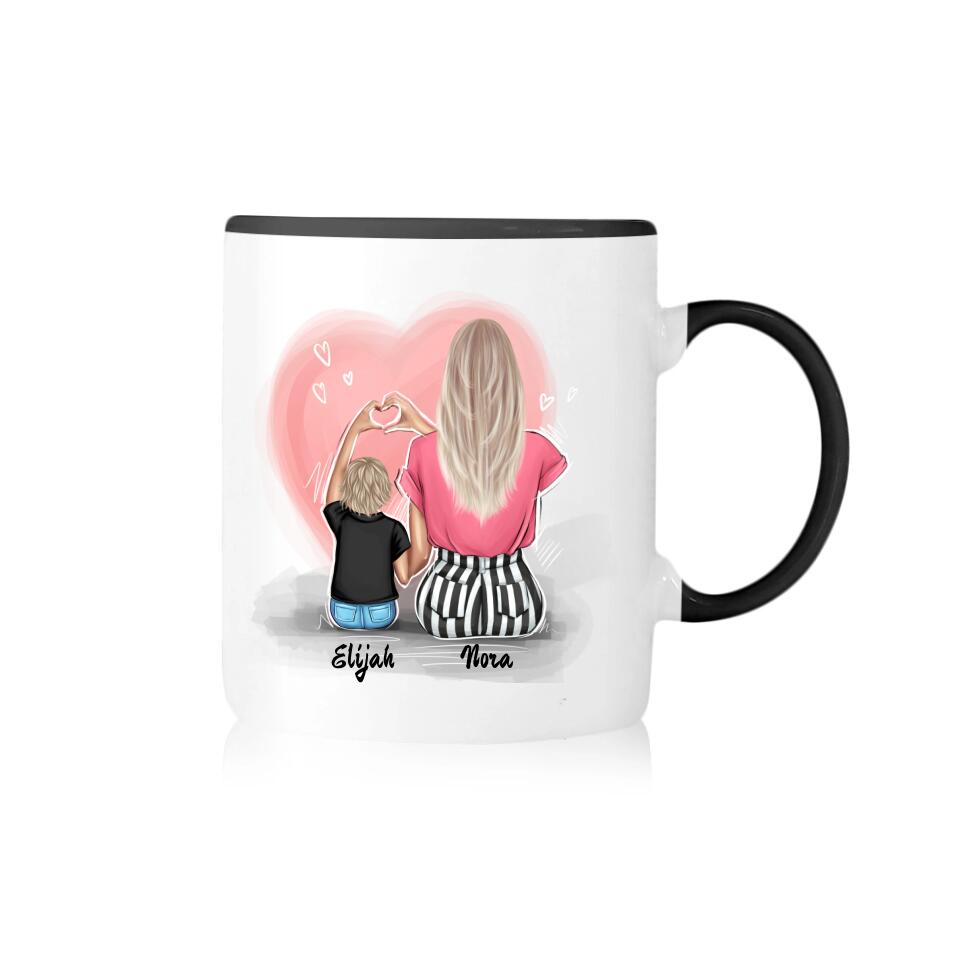 Mug mom with a son #4