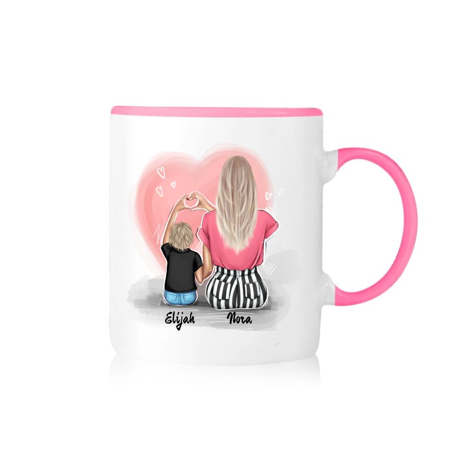Mug mom with a son #4