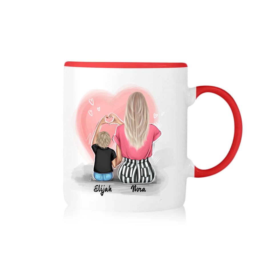 Mug mom with a son #4