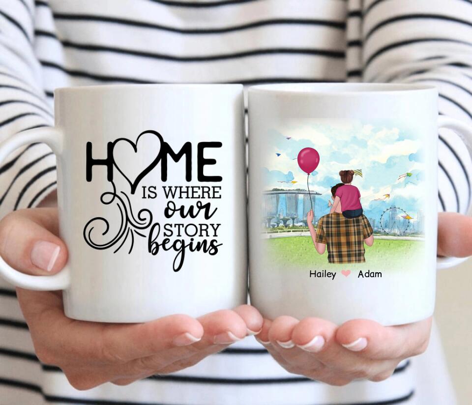 Mug for dad and a child #9