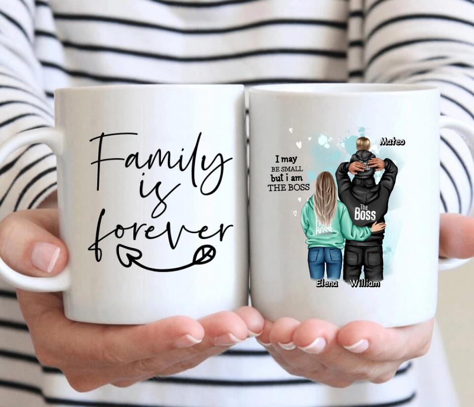 Family mug 2 adults + baby #10