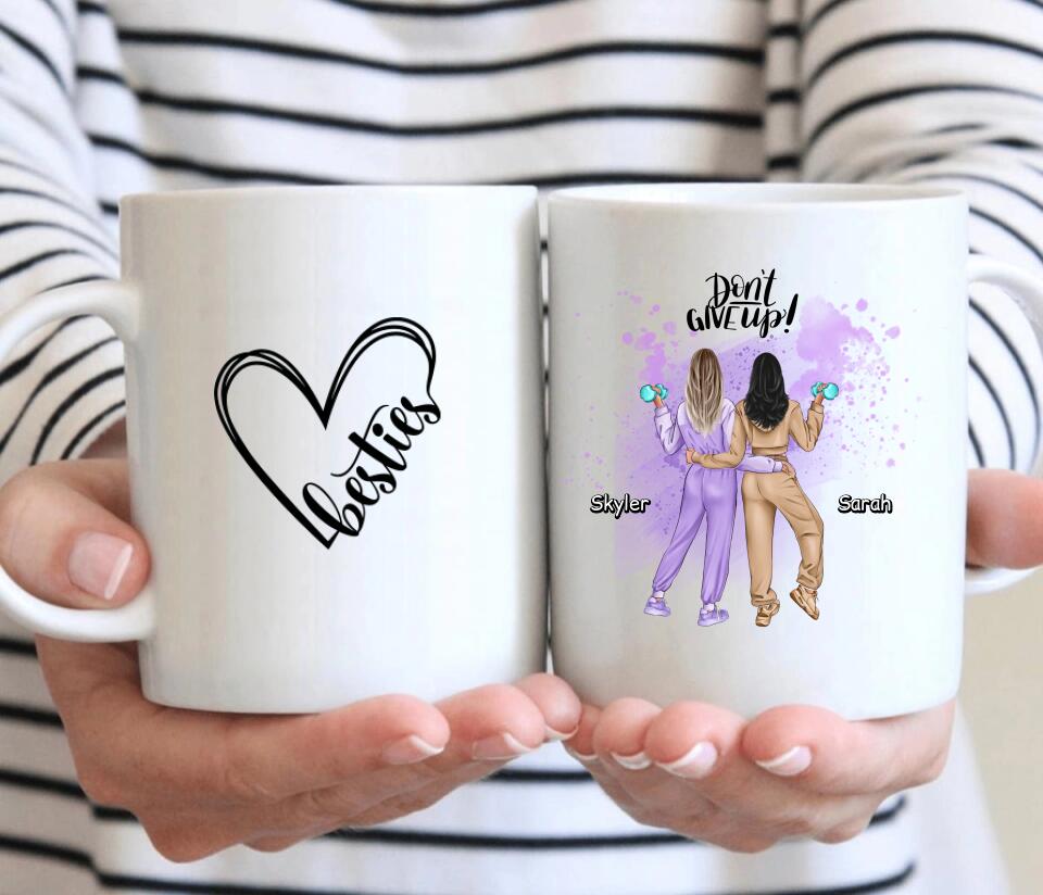 Mug for best friends 2 people #25