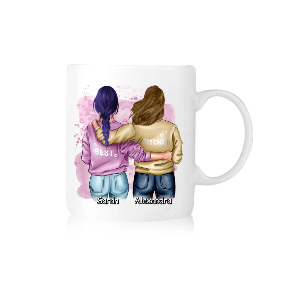 Mug for best friends 2 people #24