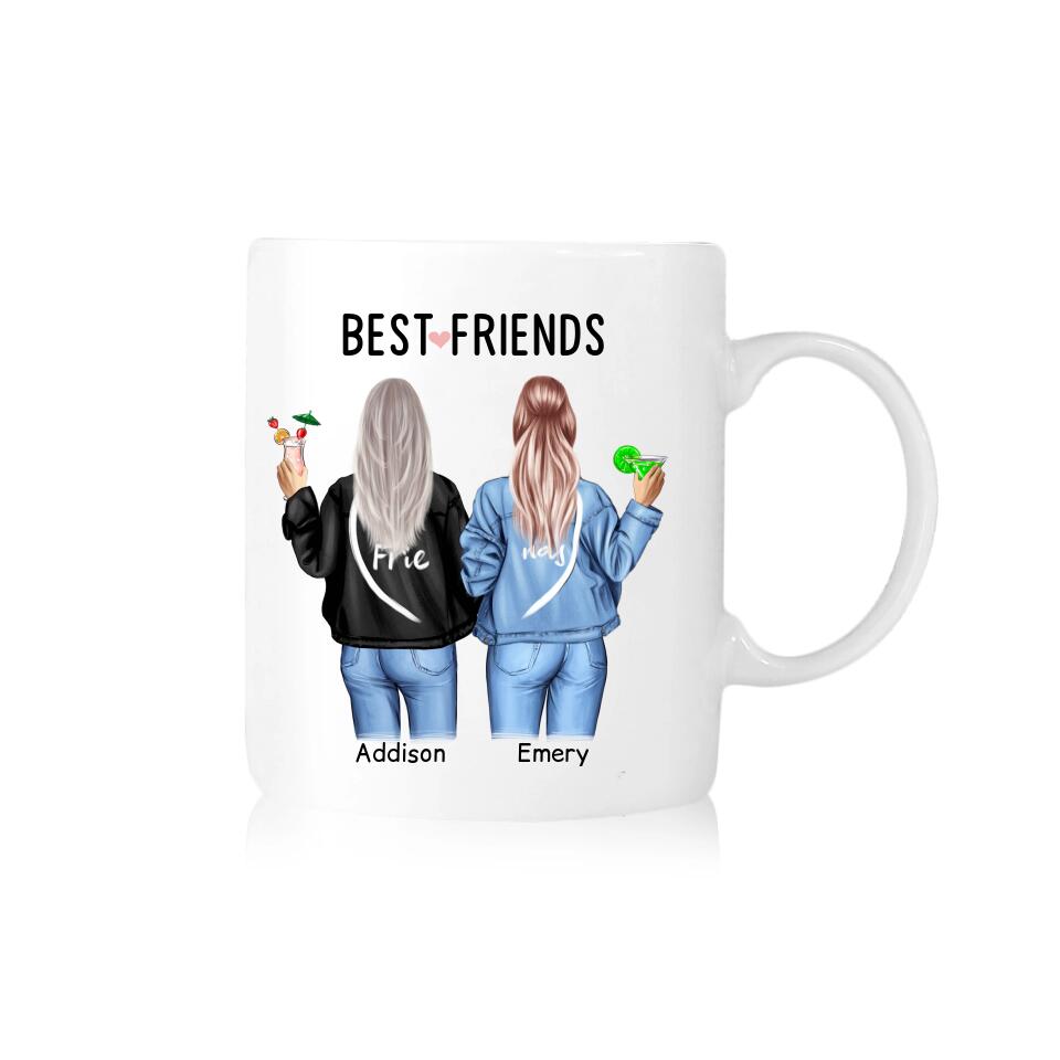 Mug for best friends 2 people #18