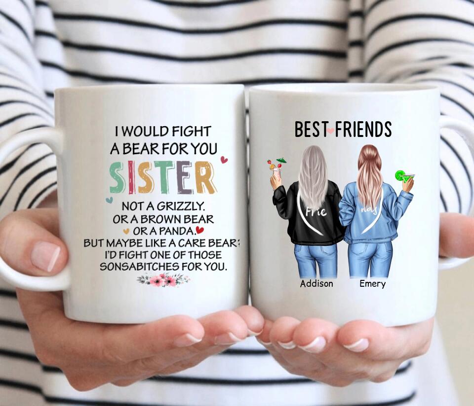 Mug for best friends 2 people #18