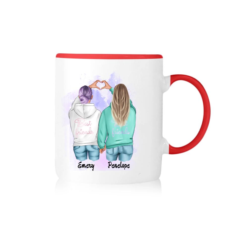 Mug for best friends 2 people #23