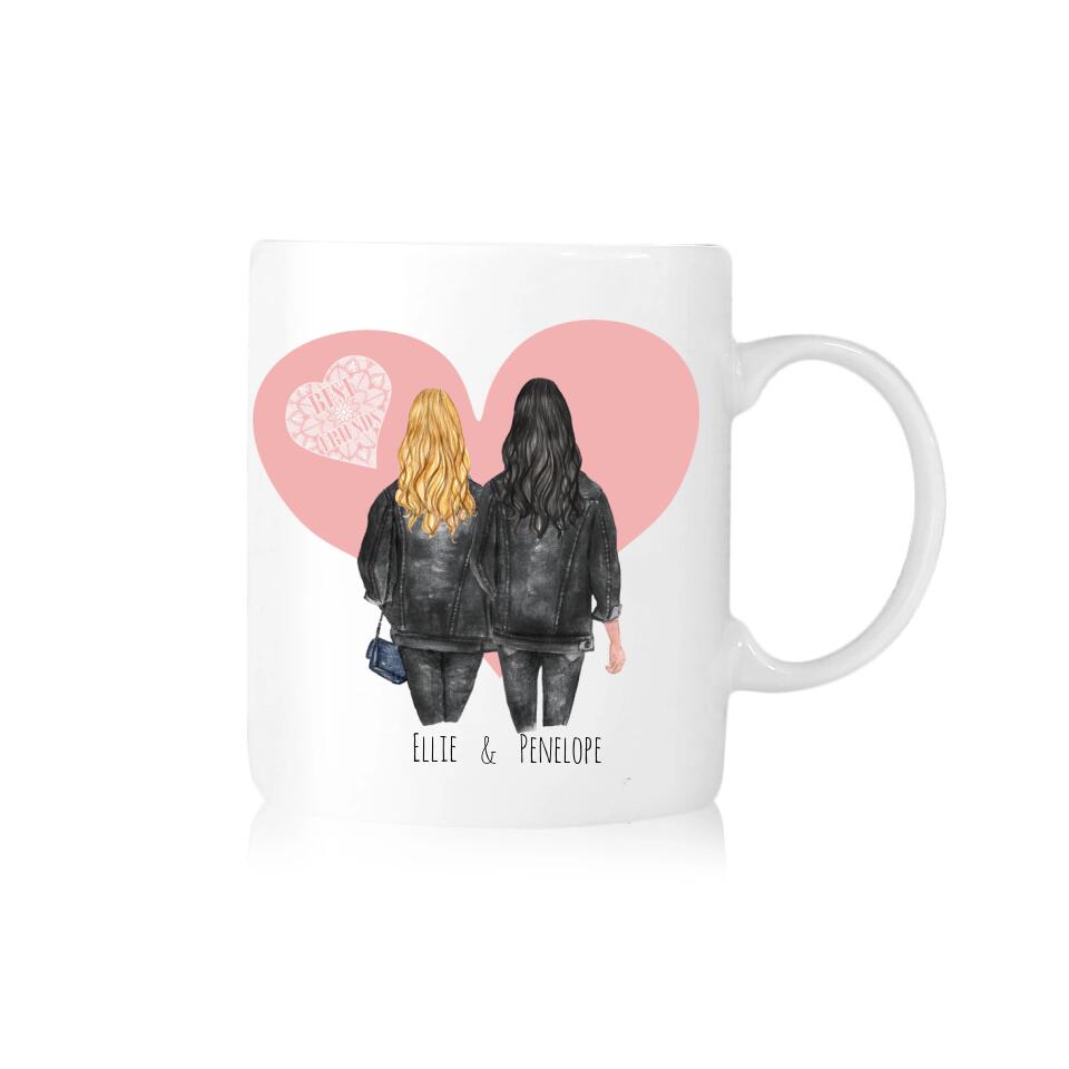Mug for best friends 2 people #22