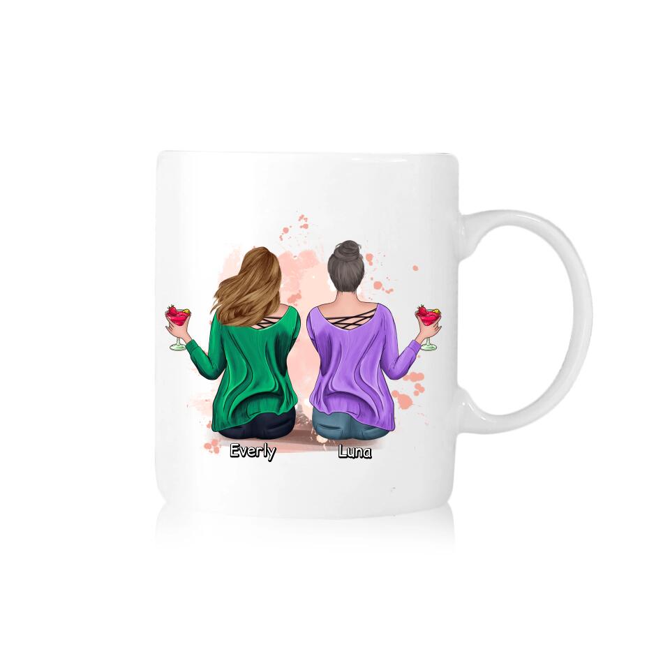 Mug mom with a daughter #17