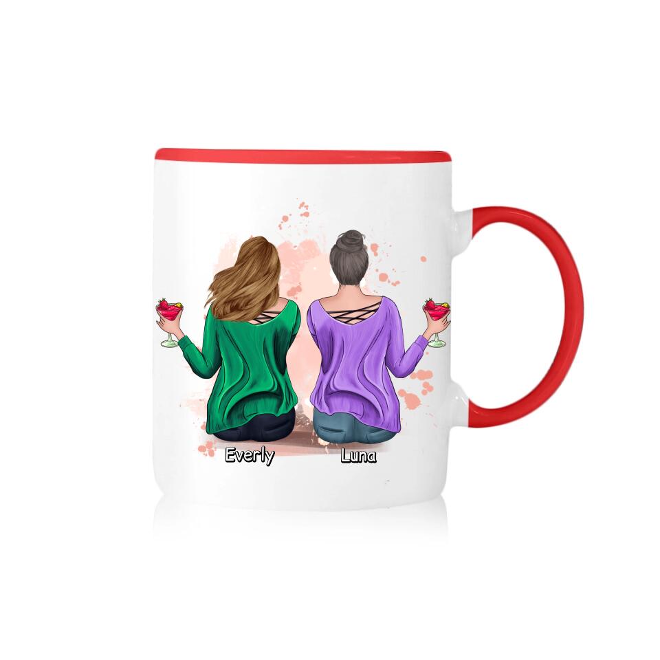 Mug mom with a daughter #17