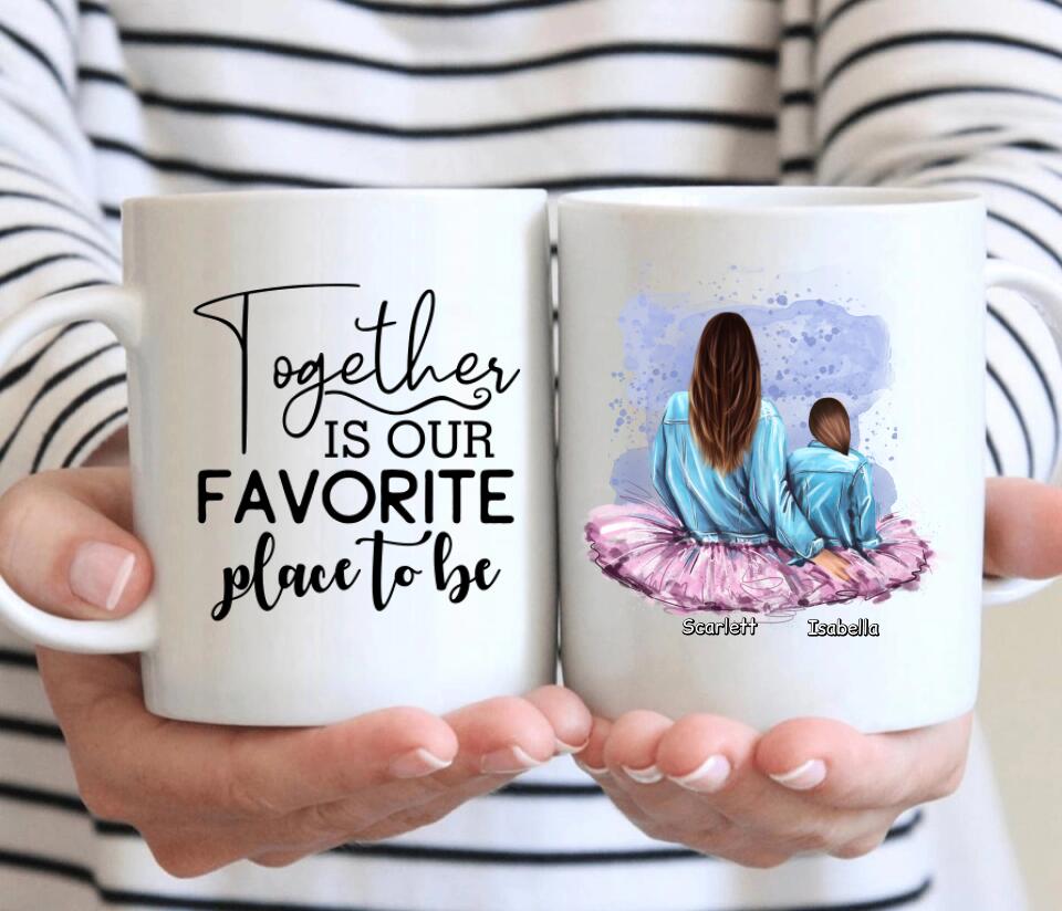 Mug mom with a daughter #15