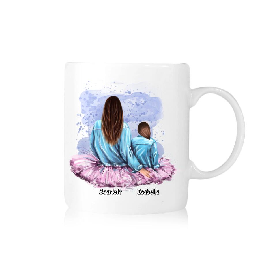 Mug mom with a daughter #15