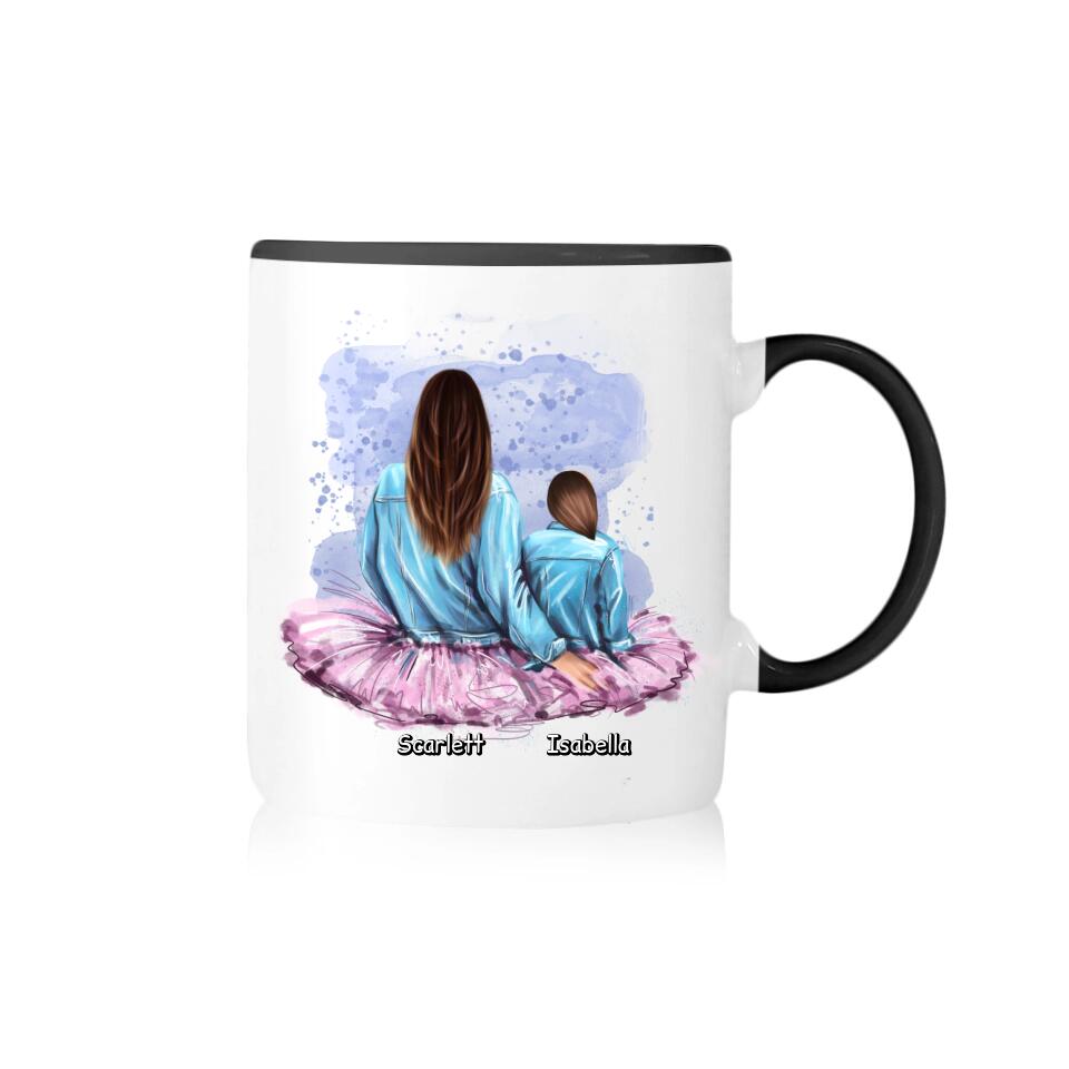 Mug mom with a daughter #15