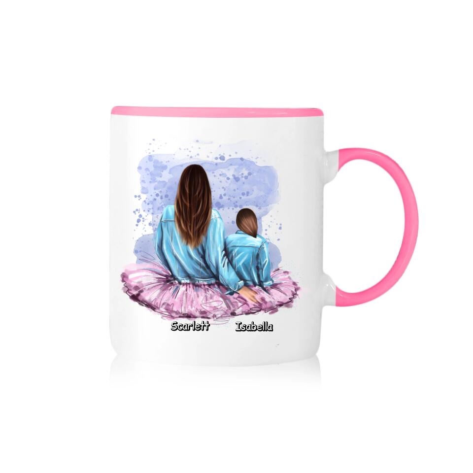 Mug mom with a daughter #15