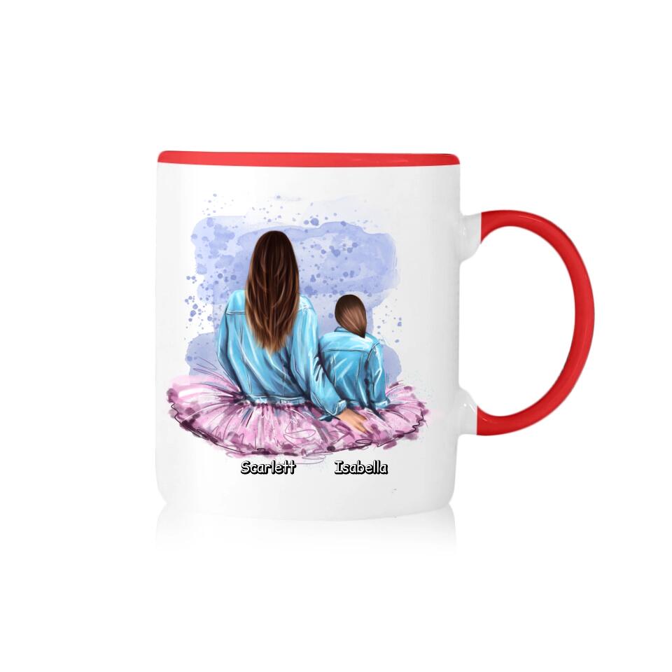 Mug mom with a daughter #15