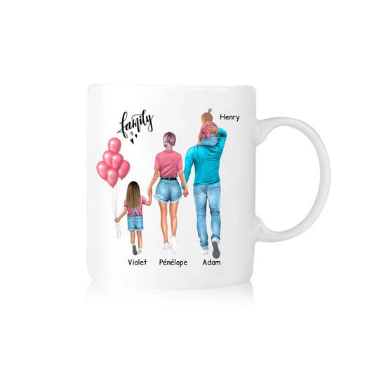 Family mug - 2 adults + max. 2 children #52