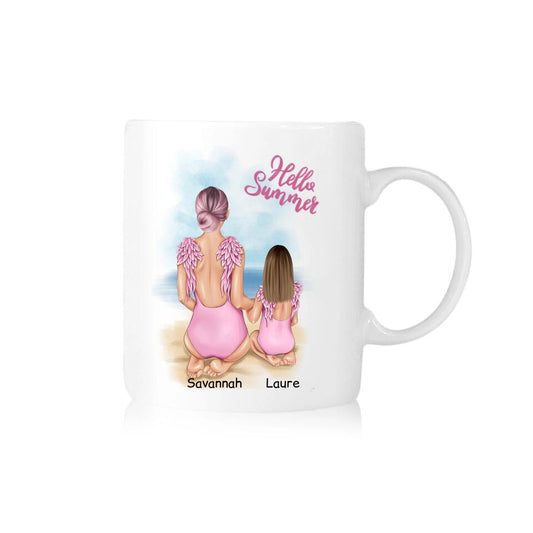 Mug mom with a daughter #51