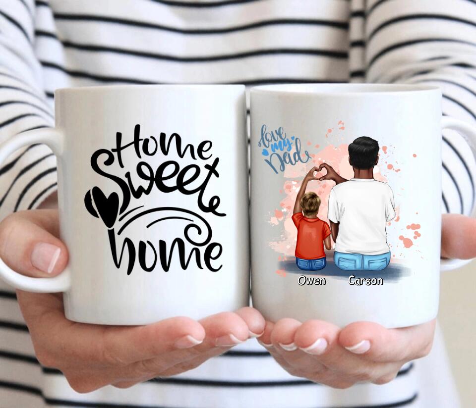 Mug for dad + son #50