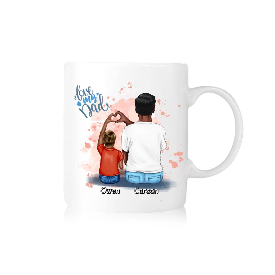 Mug for dad + son #50