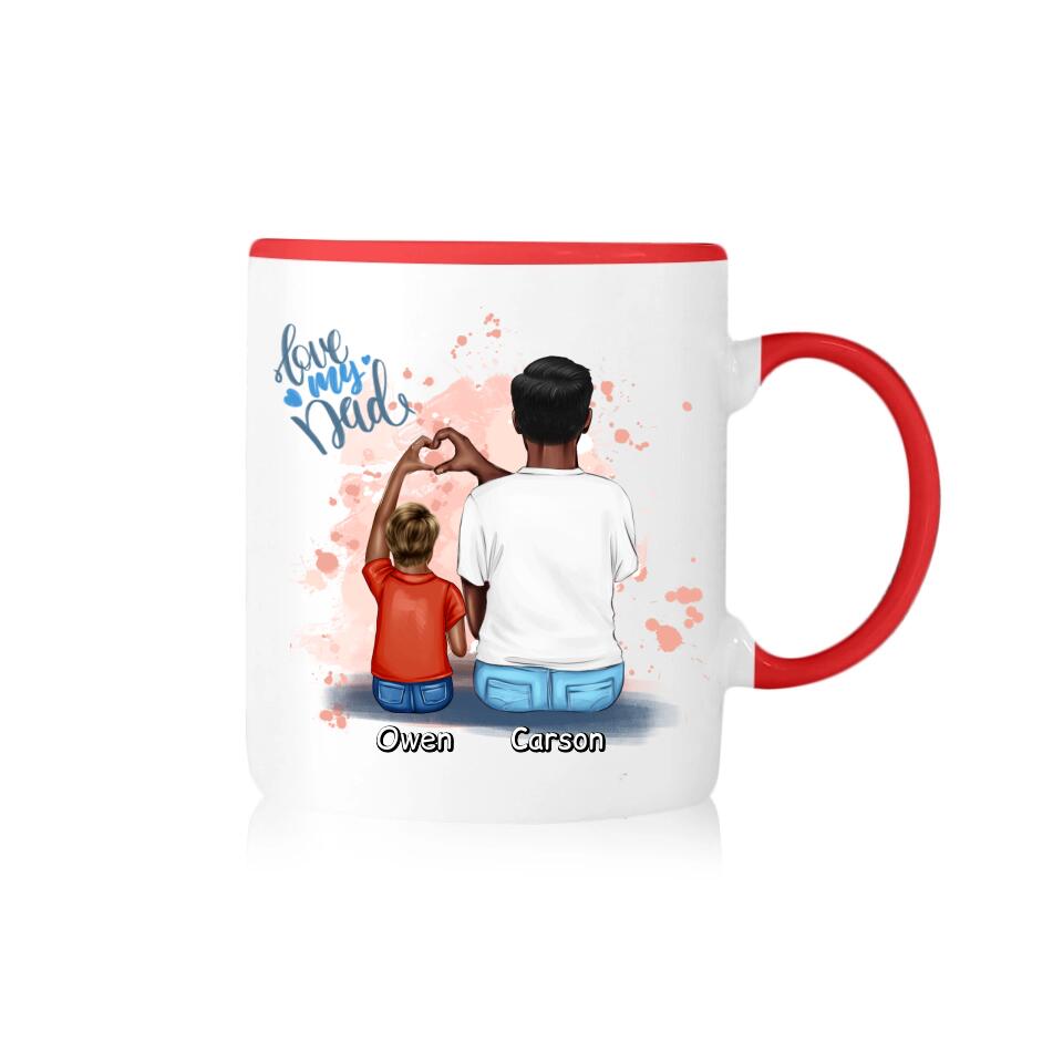Mug for dad + son #50