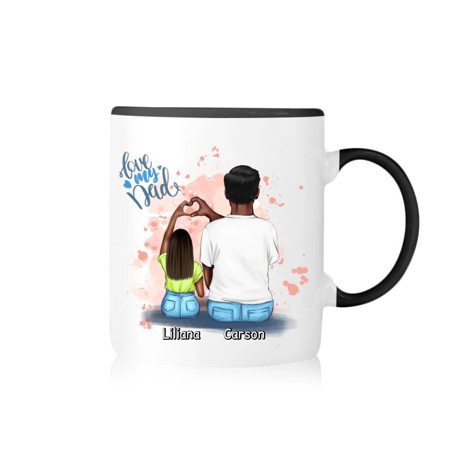 Mug for dad + daughter #48